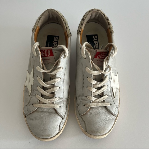 Golden Goose - SUPERSTAR Suede Distressed Accents Sneakers - Picture 1 of 7